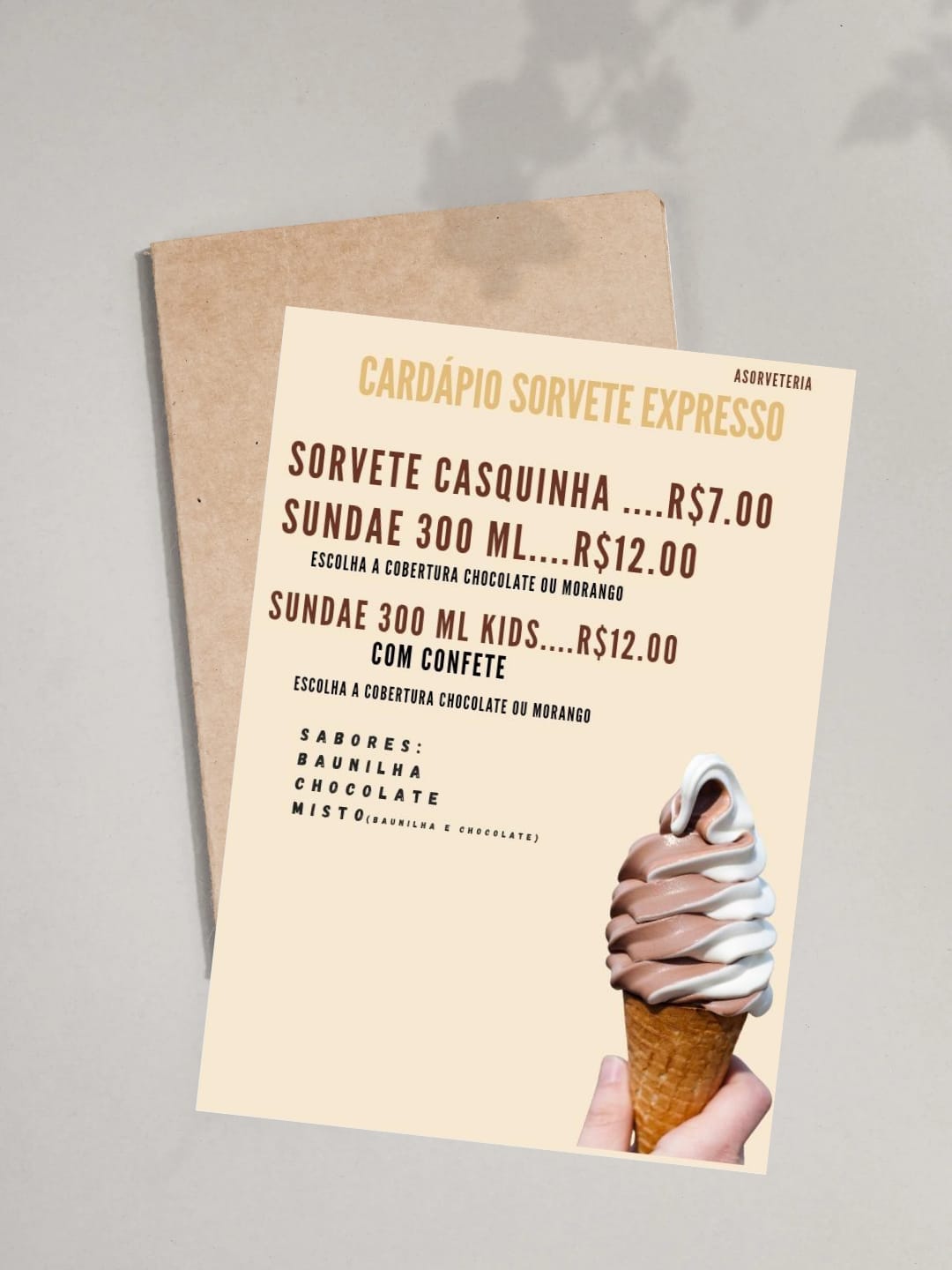Cardápios